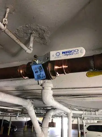 Copper pipe repair and valve work for Backflow Testing in North State